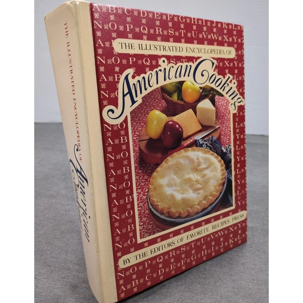 1983‎ The Illustrated Encyclopedia of American Cooking VTG Hardcover Cookbook